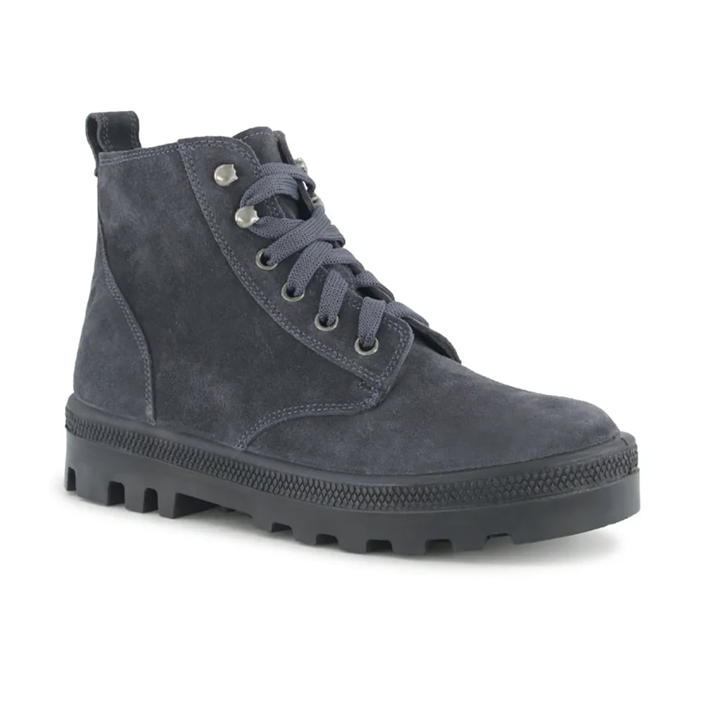 Naot Canoe Womens Shoes CHARCOAL SOFT SUEDE