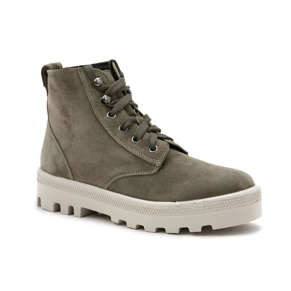 HUNTER GREEN SUEDE