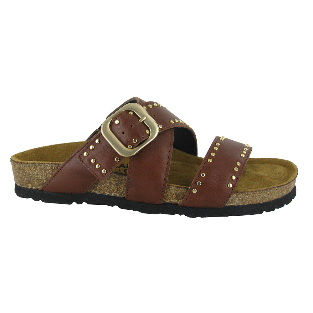 Naot Carolina Slide Sandal (7294) Womens Shoes Soft Black Leather