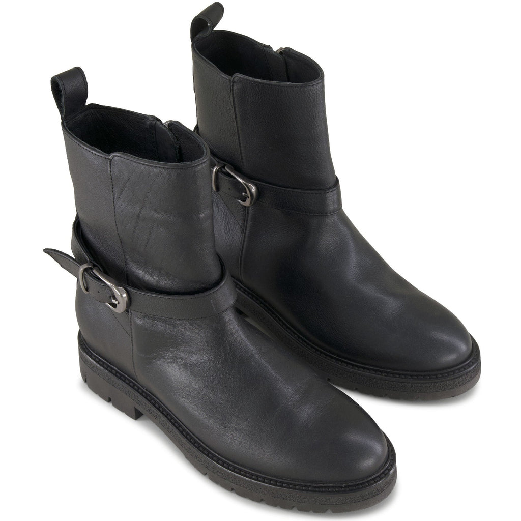 Naot Chalmers Womens Shoes BLACK LEATHER
