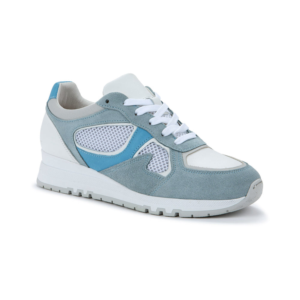 Naot Collins Womens Shoes WHITE/WHITE/BLUE COMBO