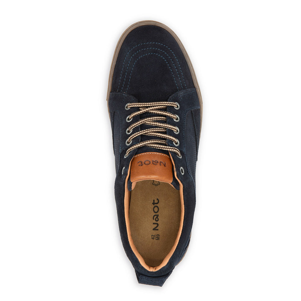 Naot Dash Athletic Mens Suede and Leather Comfort Sneaker Sporty