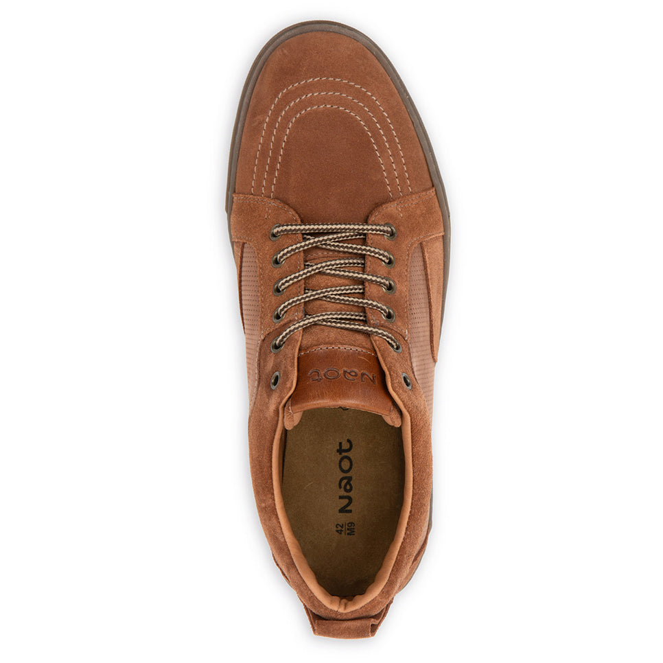 Naot Dash Athletic Mens Suede and Leather Comfort Sneaker Sporty