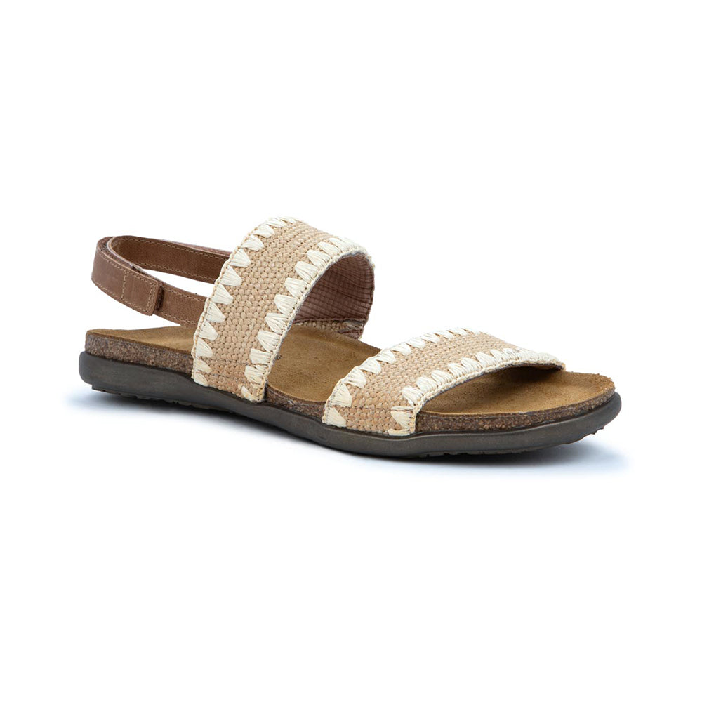 Naot Dylan Womens Shoes LATTE W/ SAND STRETCH