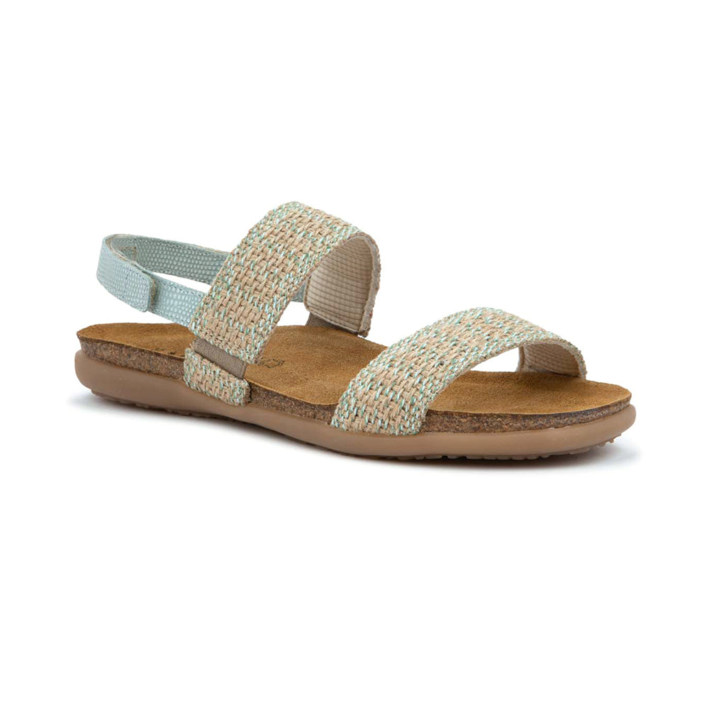 Naot Dylan Womens Shoes GRN MULTI/SEA PRL LTHR