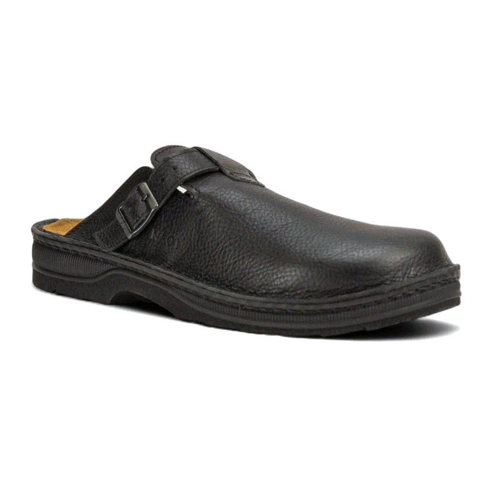 Naot Fiord (62721) Mens Shoes Textured Black Leather