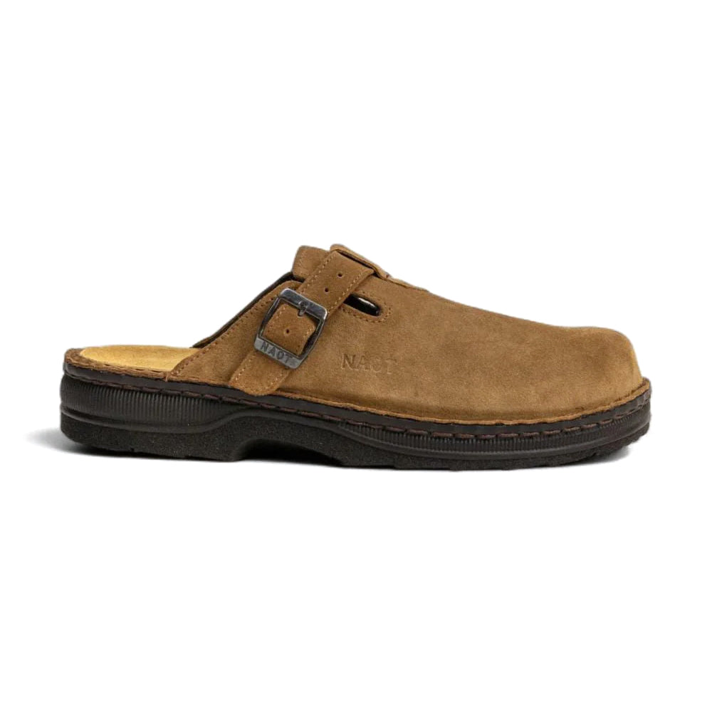 Naot Fiord Men's Leather Slip Resist Cork Footbed Clog | Simons Shoes