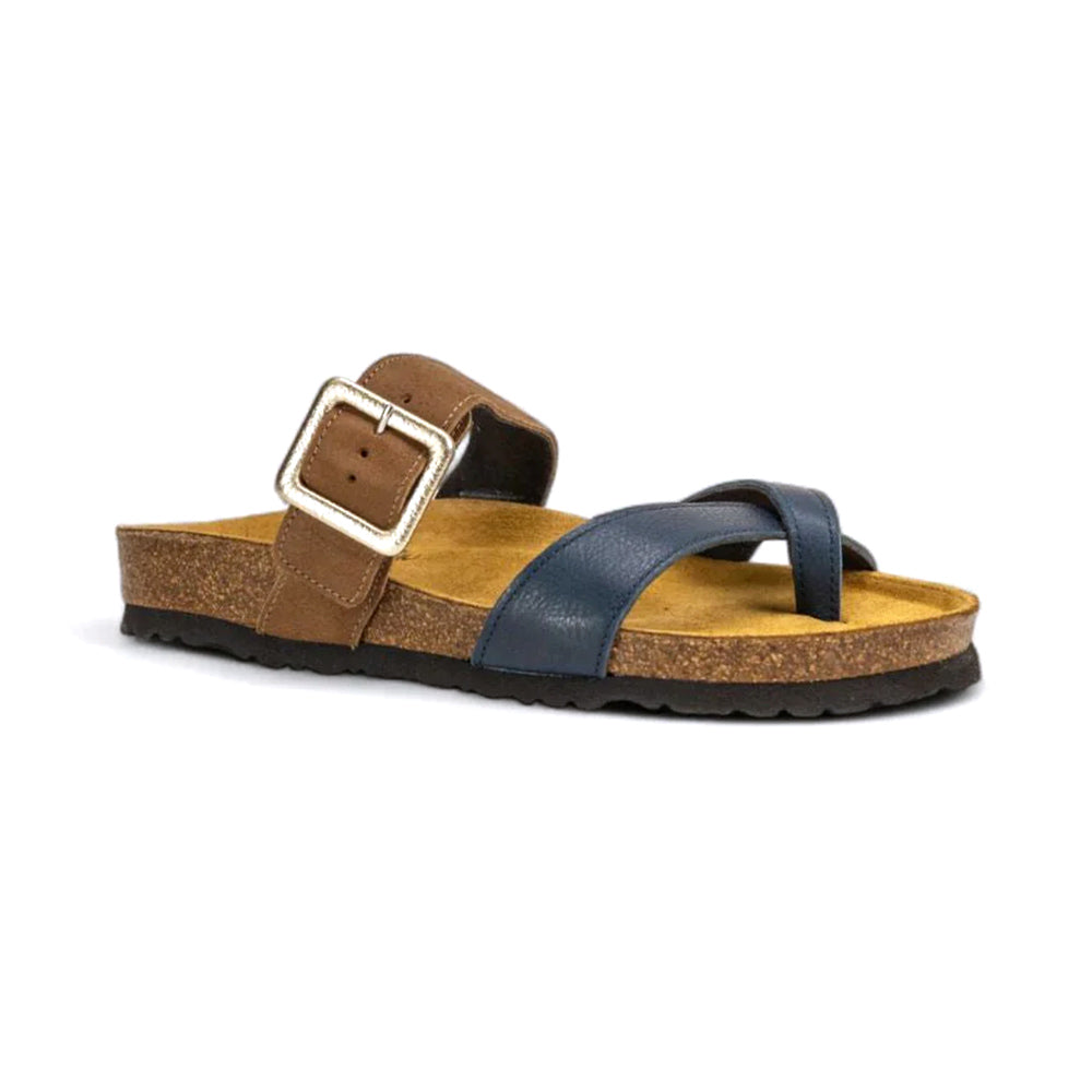 Naot Fresno Sandal (8250) Womens Shoes Soft Ink/Antique Brown