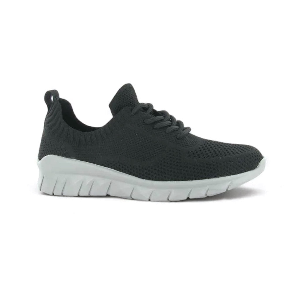Naot Galaxy Women's Knit Sneaker (18027) Womens Shoes Black Knit