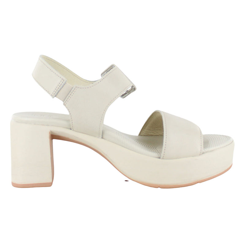Naot Glamour Platform Sandal (123101) Womens Shoes Soft Ivory Leather
