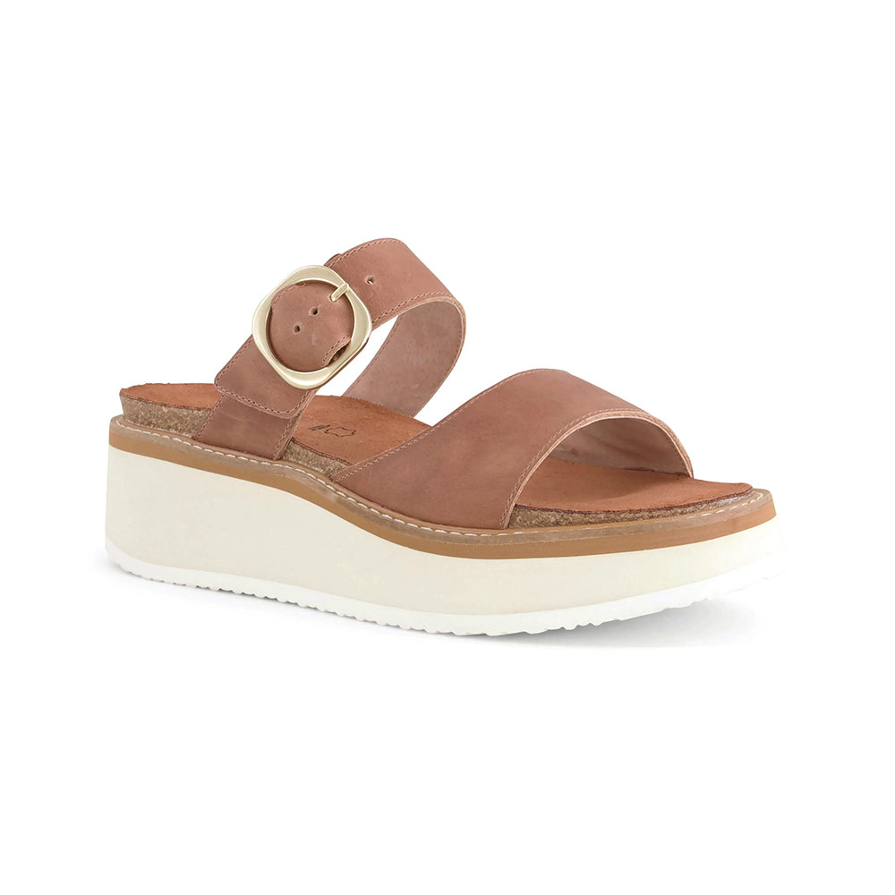 Naot Halvah (124204) Womens Shoes Latte Brown Leather