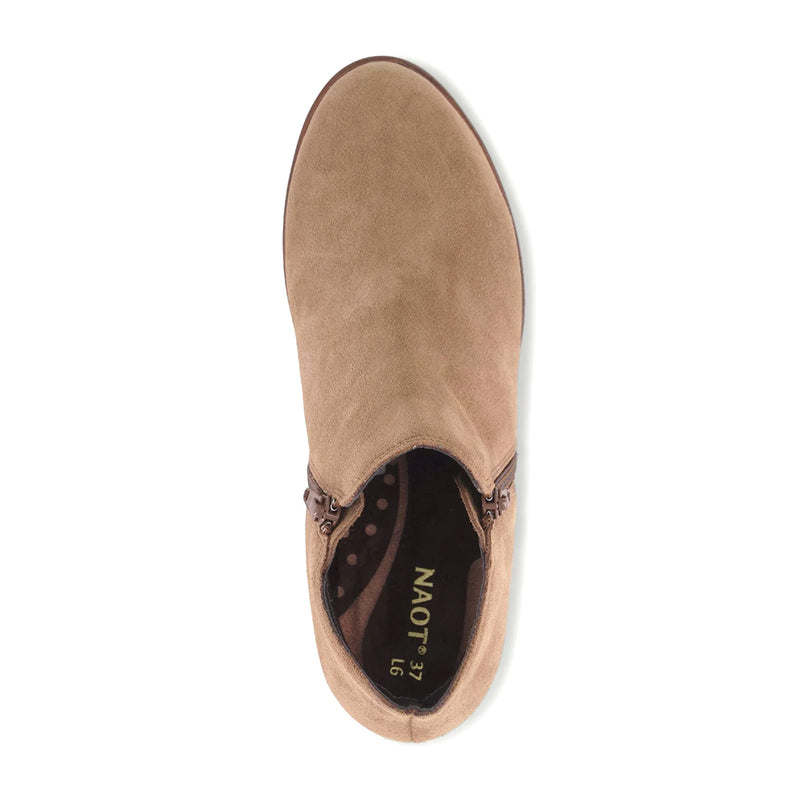 Naot Women's Helm Leather Anatomic Cork Footbed Bootie | Simons Shoes