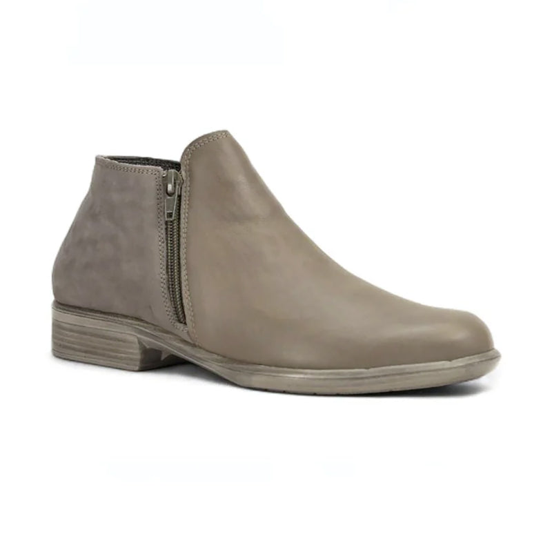 Womens Fall Laced Up Weathered Riding Boots In Black Bamboo Montana-24 - Foto 7