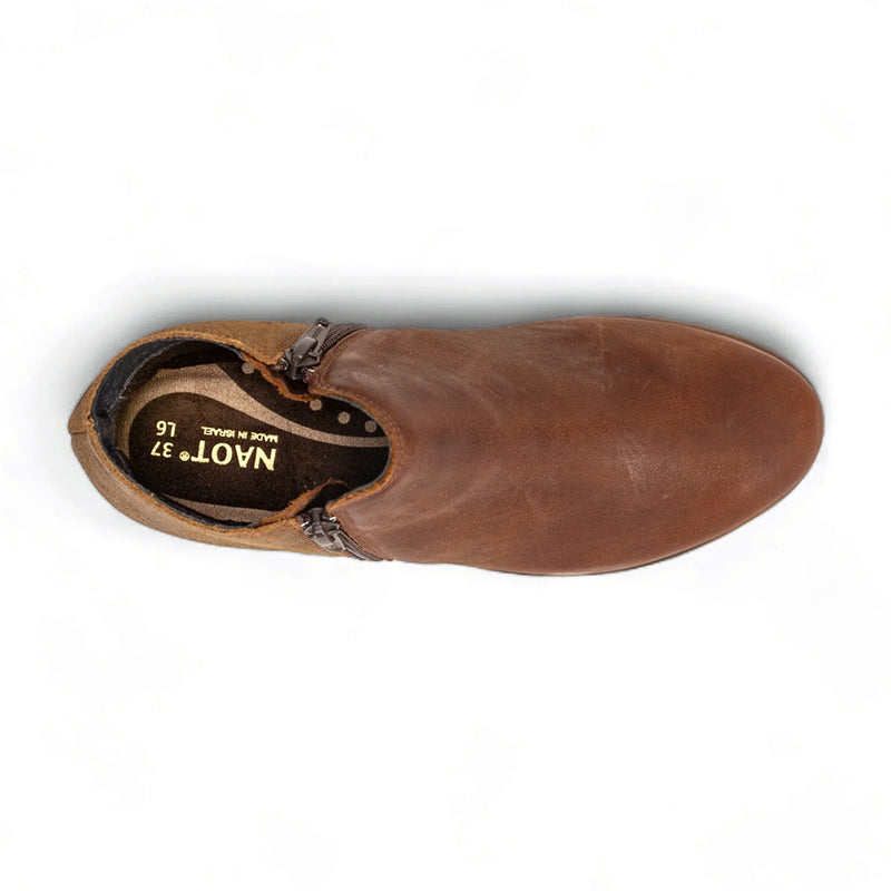 Naot Women's Helm Leather Anatomic Cork Footbed Bootie | Simons Shoes