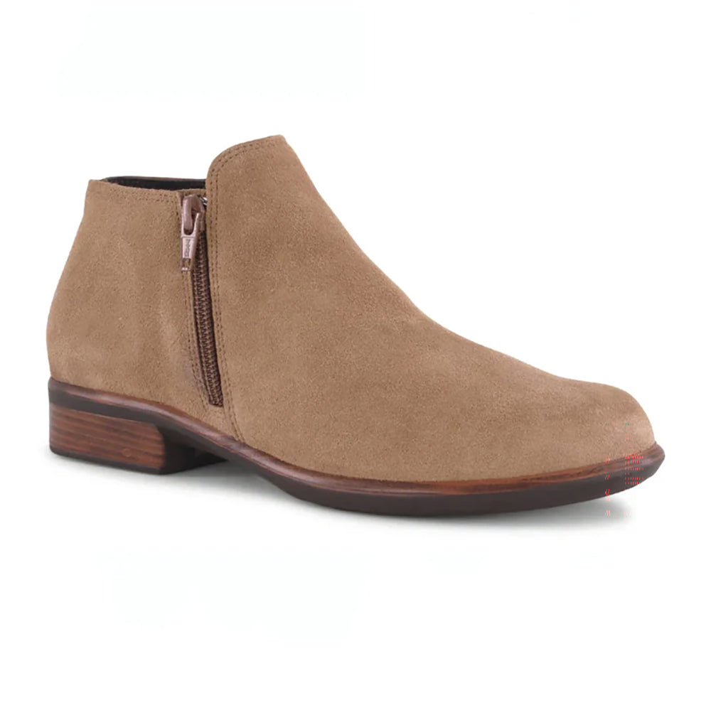 Naot Helm Bootie (26030) Womens Shoes Acorn Suede