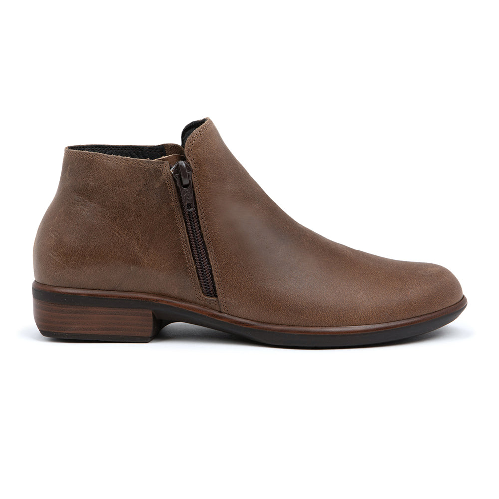 Naot Helm Ankle Boot with Side Zip Simple Dress Shoe