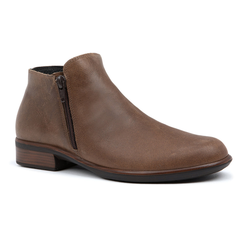 Naot Helm Bootie (26030) Womens Shoes TRUFFLE BROWN LEATHER