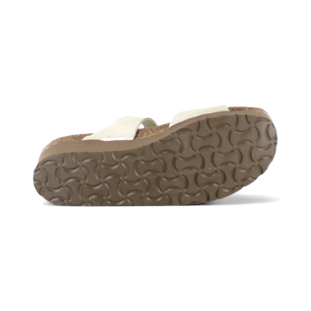 Naot Kate Slide Sandal (4404) Womens Shoes Radiant Gold Leather
