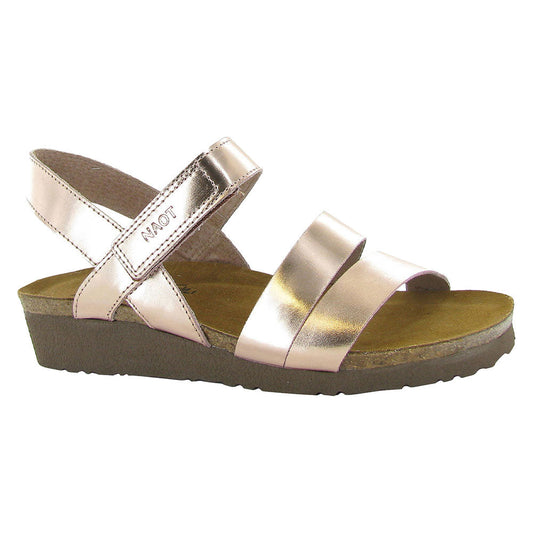 Naot Kayla Sandal Rose Gold (7806-C61) Womens Shoes Rose Gold Leather