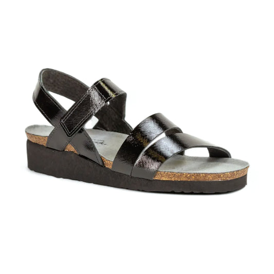 Naot Kayla Sandal Black Luster (7806-B96) Womens Shoes Black Luster