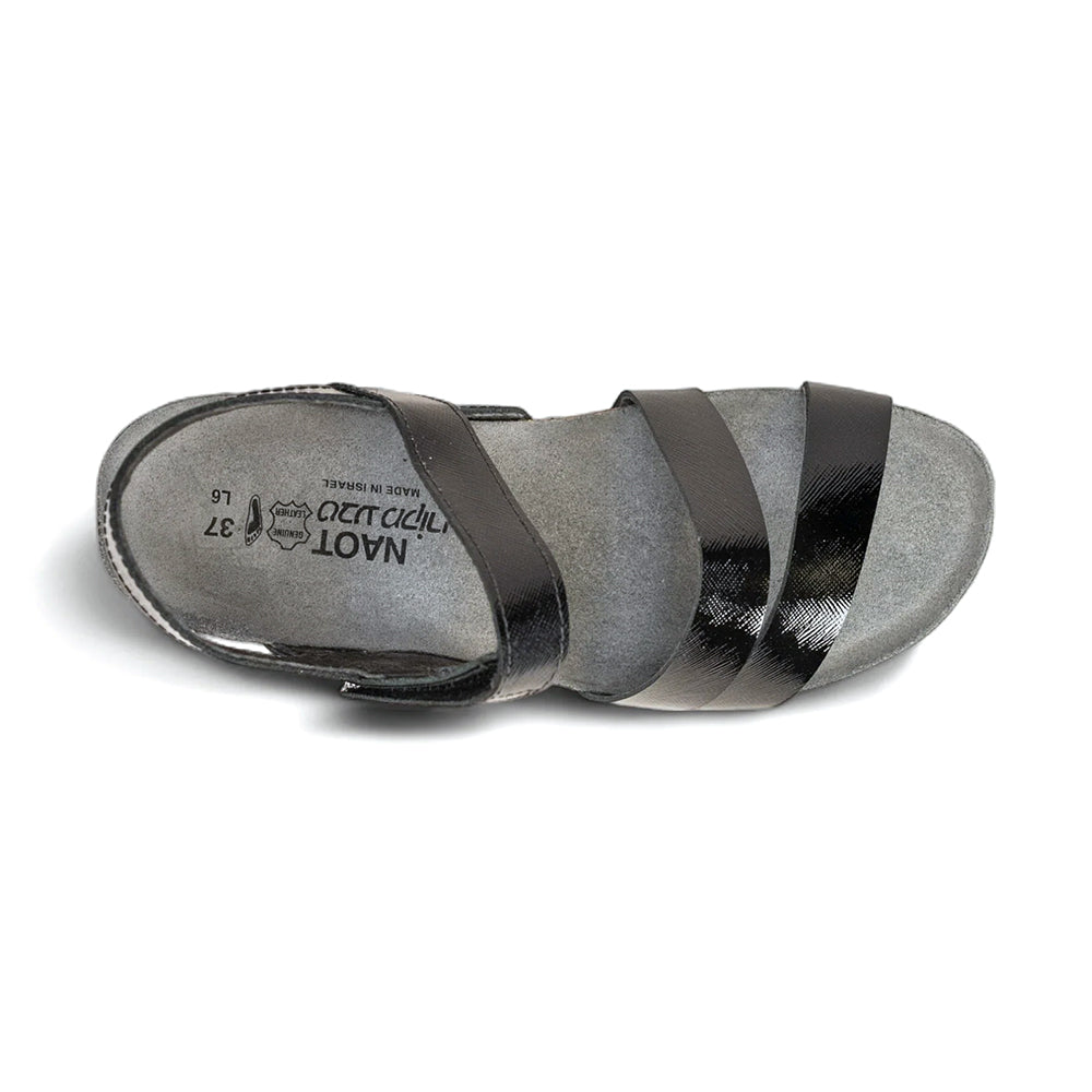 Naot Kayla Sandal Black Luster (7806-B96) Womens Shoes
