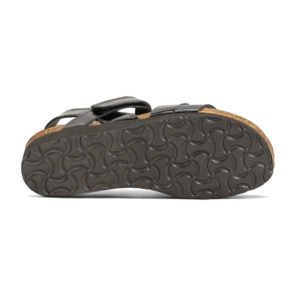 Naot Kayla Sandal Black Luster (7806-B96) Womens Shoes