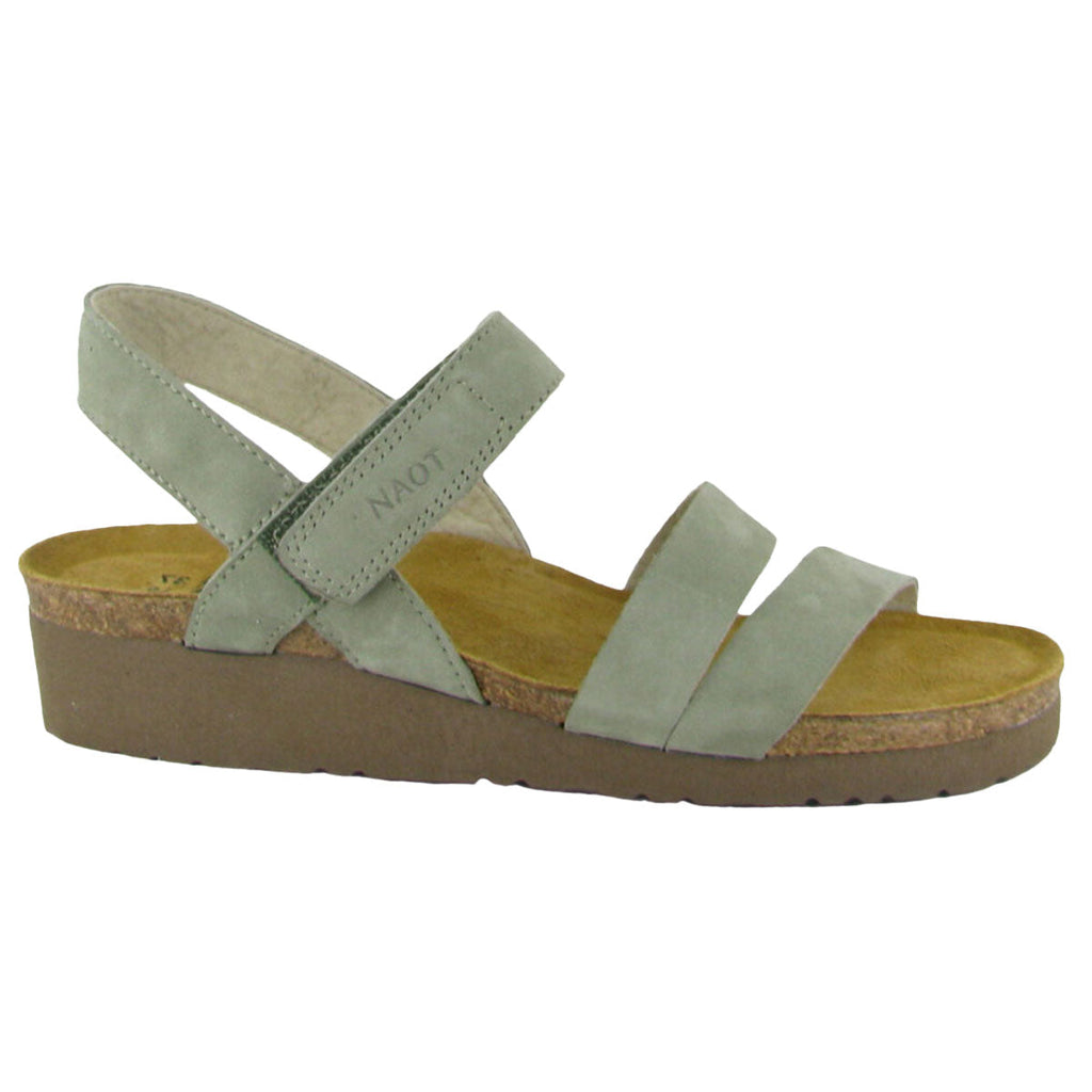 Naot Kayla Sandal Sage (7806-GCA) Womens Shoes SAGE NUBUCK