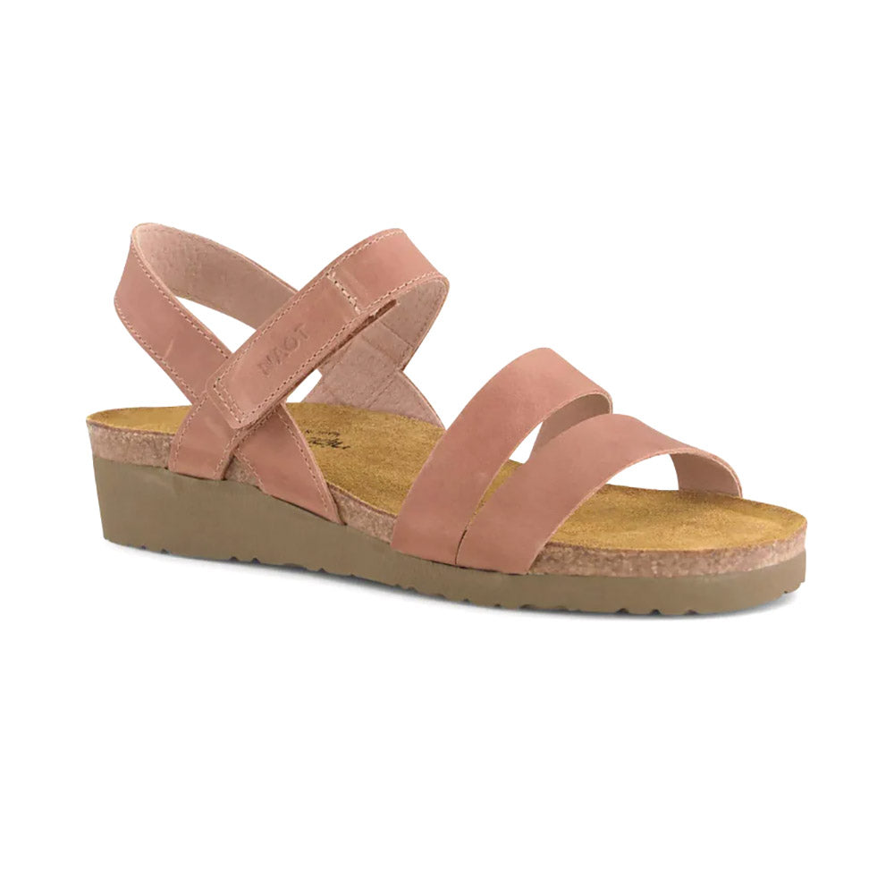 Naot Kayla Sandal Latte Brown (7806-E69) Womens Shoes Latte Brown Leather