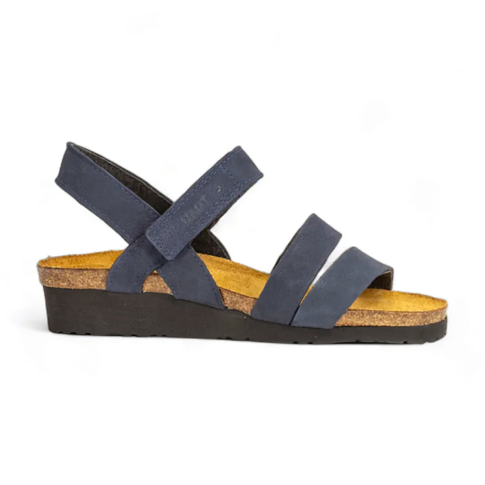 Naot Kayla Sandal Navy Velvet (7806-D74) Womens Shoes Navy