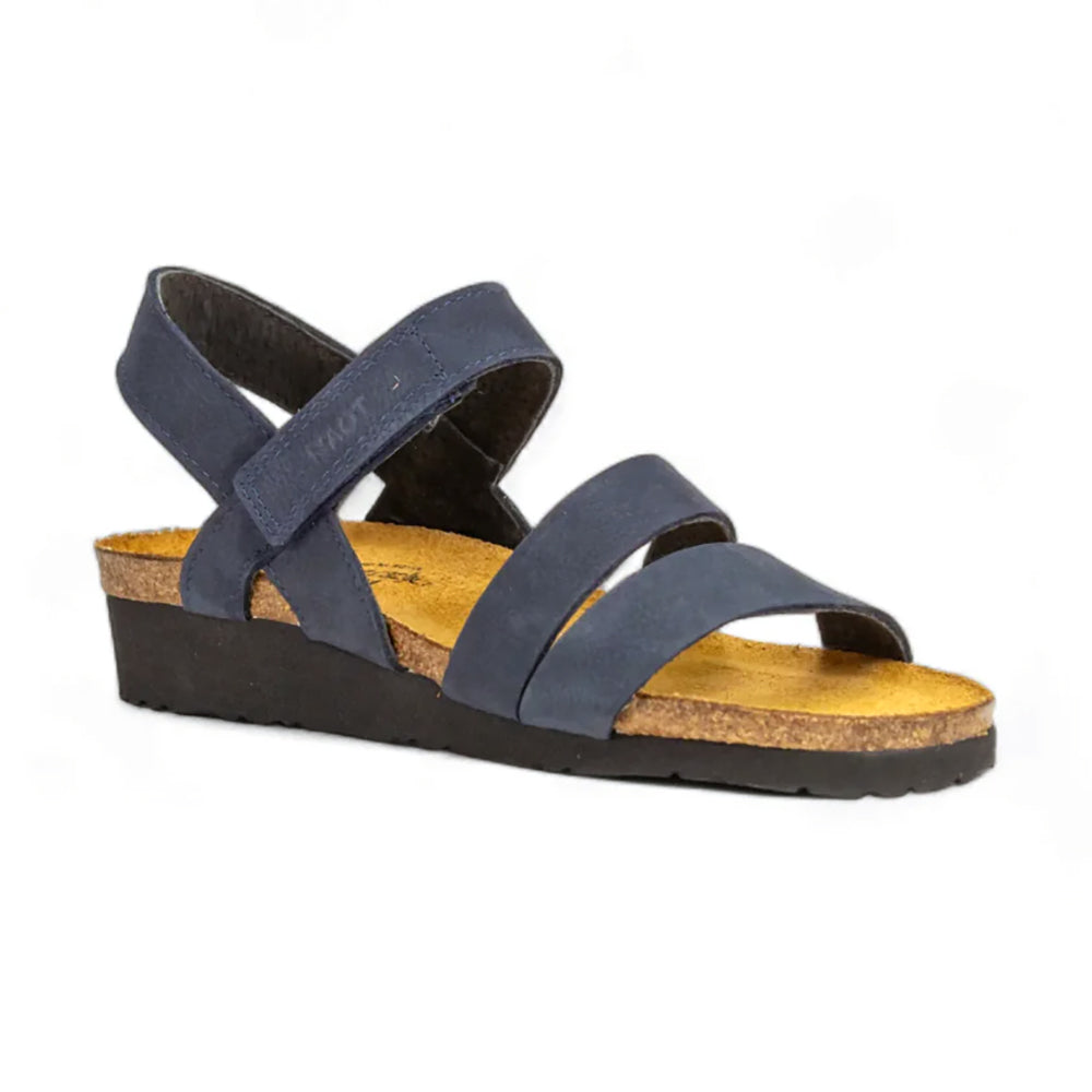 Naot Kayla Sandal Navy Velvet (7806-D74) Womens Shoes Navy