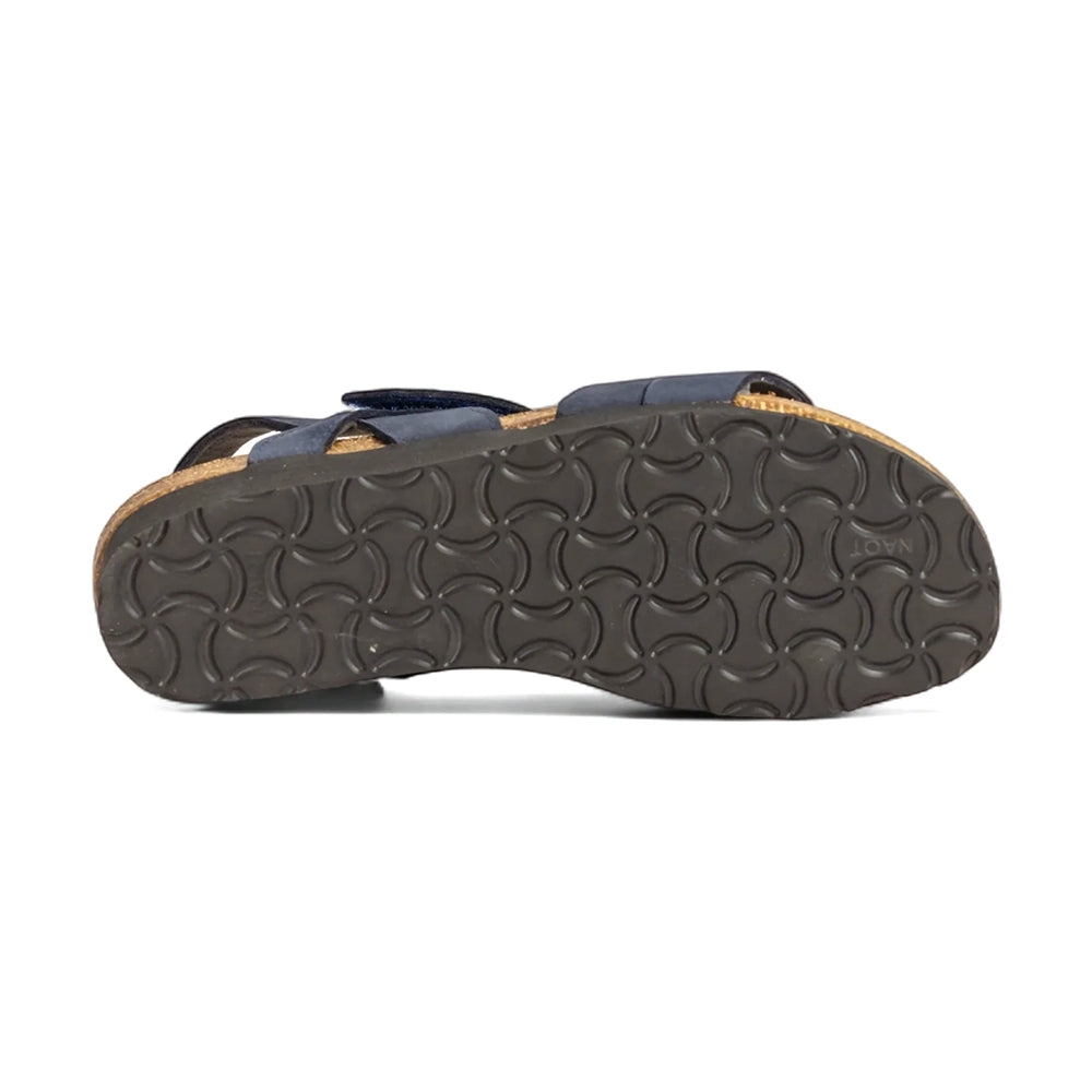 Naot Kayla Sandal Navy Velvet (7806-D74) Womens Shoes