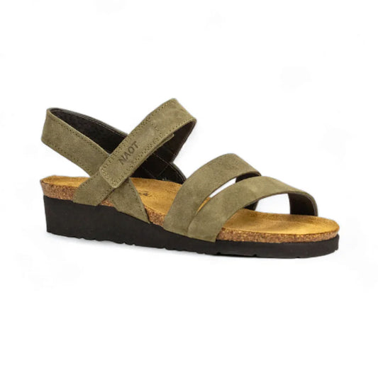 Naot Kayla Sandal Olive (7806-G26) Womens Shoes Oily Olive