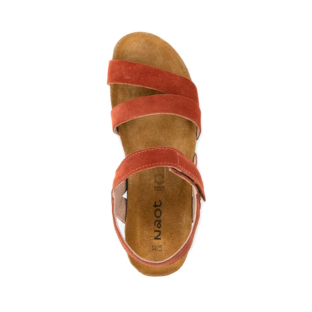 Naot Kayla Spice Suede Sandal (7806-EBF) Womens Shoes