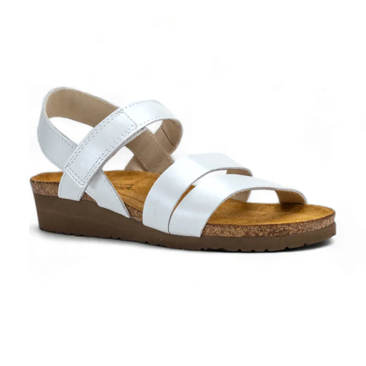 Naot Kayla Sandal White Pearl (7806-H60) Womens Shoes Pearl/White