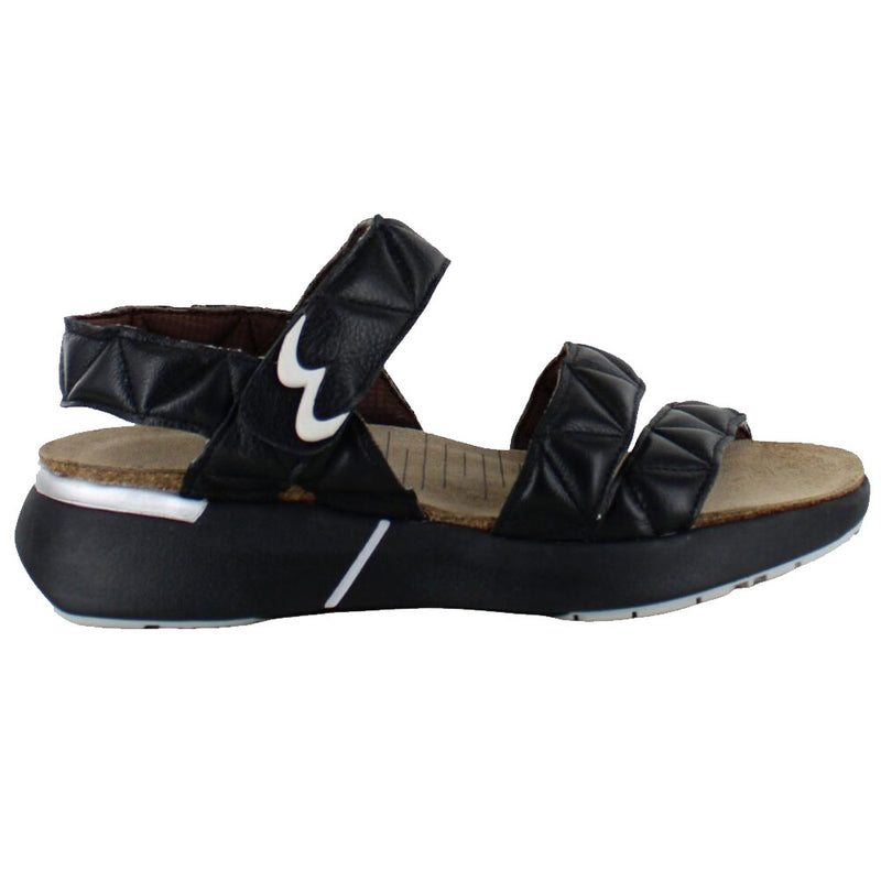 Naot Kayla Sport Sandal (111205) Womens Shoes Soft Black Leather