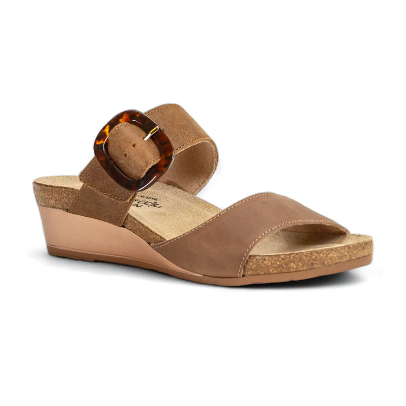 Naot Kingdom Wedge Sandal (5054) Womens Shoes Oily Bark