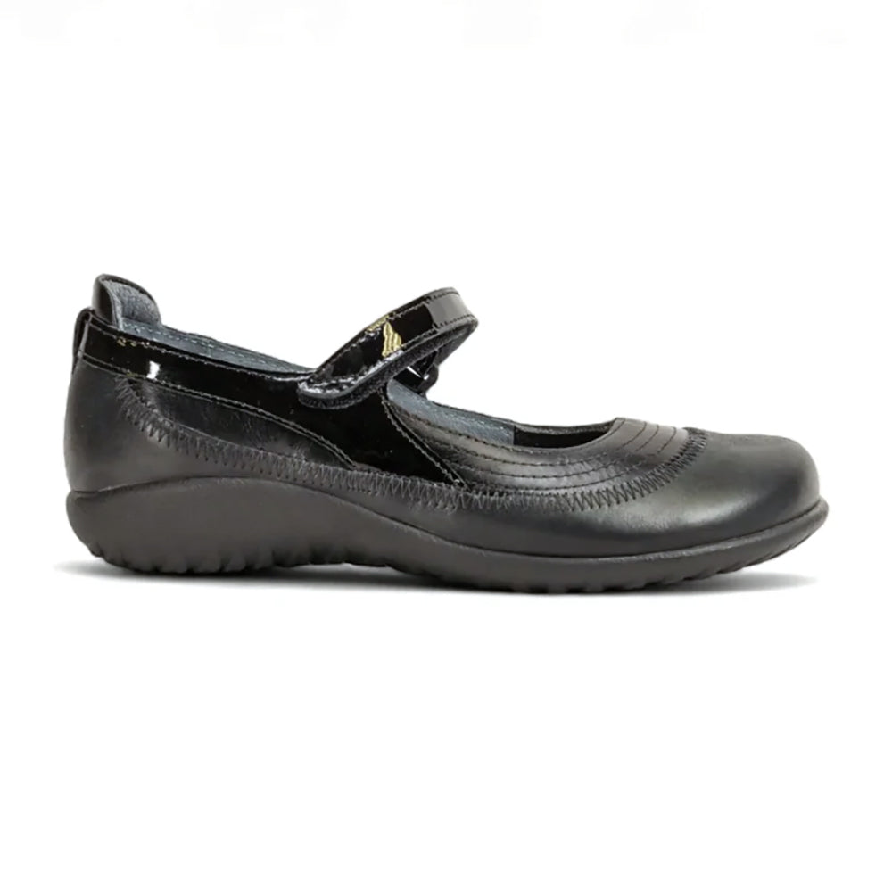 Naot Kirei Suede and Leather Womens Mary Jane, Velcro Mary Jane