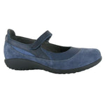 Naot Kirei  (11042) Womens Shoes Ink Leather/Blue Velvet/Polar Sea Leather