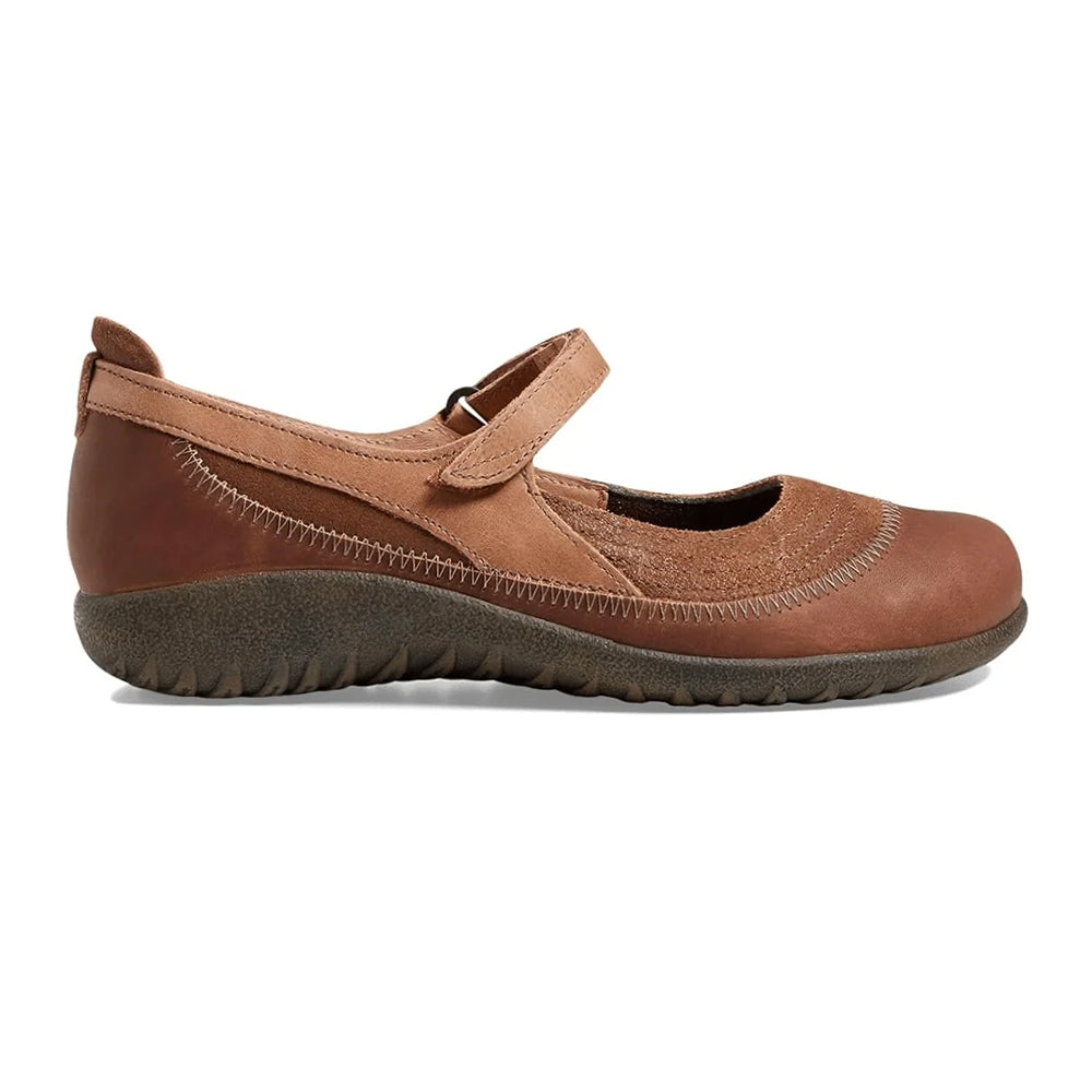 Naot Kirei Suede and Leather Womens Mary Jane, Velcro Mary Jane