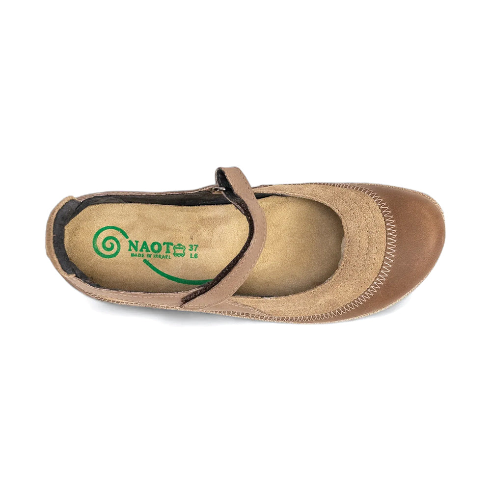 Naot Kirei (11042) - Almond Suede Womens Shoes