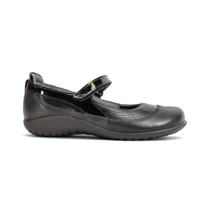 Naot Kirei (11042) - Black Madras Leather Womens Shoes