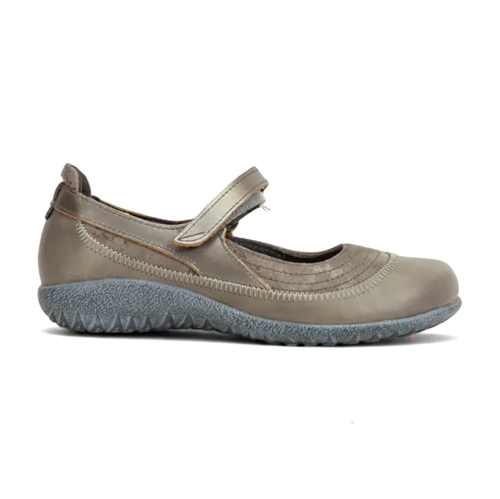 Naot Kirei Suede and Leather Womens Mary Jane, Velcro Mary Jane