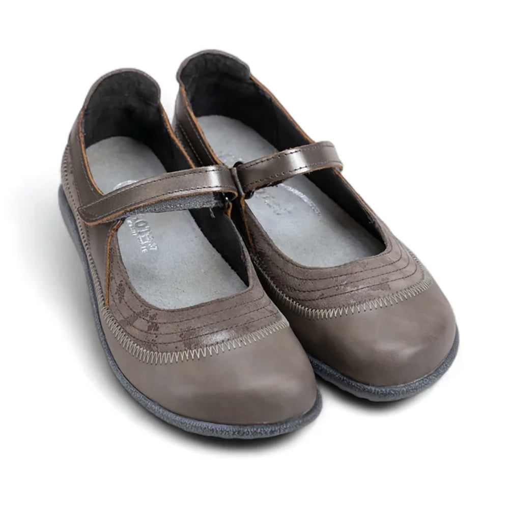 Naot Kirei Suede and Leather Womens Mary Jane, Velcro Mary Jane