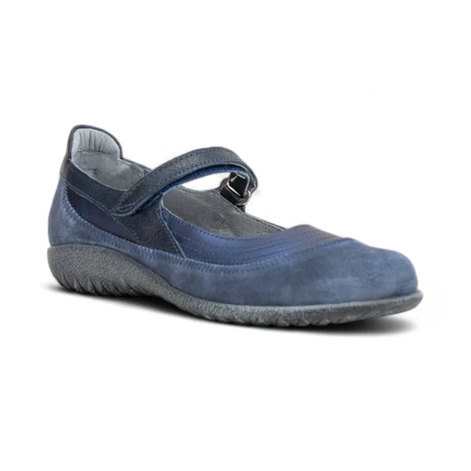 Naot Kirei (11042) - Polar Sea Leather Womens Shoes Polar Sea Leather/Midnight Blue Suede/Soft Ink Leather