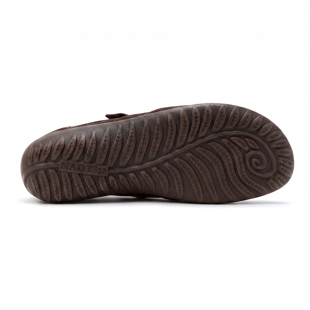 Naot Kirei Suede and Leather Womens Mary Jane, Velcro Mary Jane