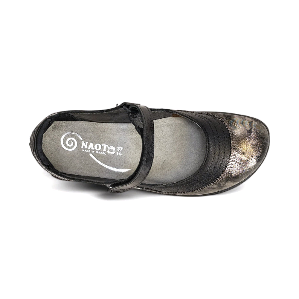 Naot Kirei (11042) - Soft Black Leather Womens Shoes
