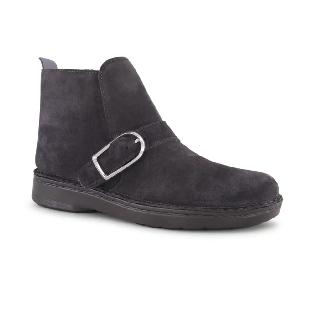 CHARCOAL SOFT SUEDE