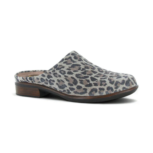 Naot Lodos Slide Womens Shoes Cheetah Suede