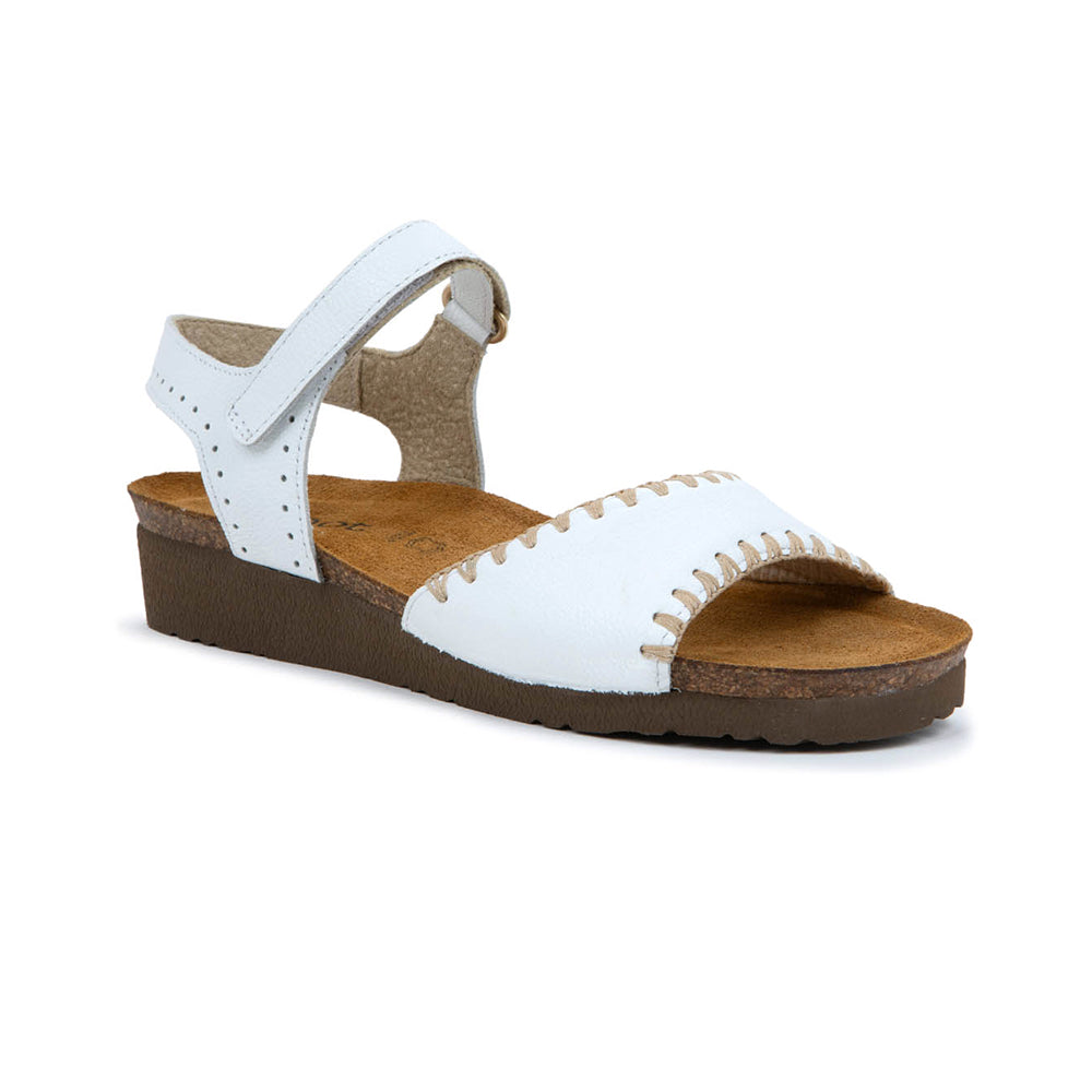 Naot Luna Womens Shoes Soft White