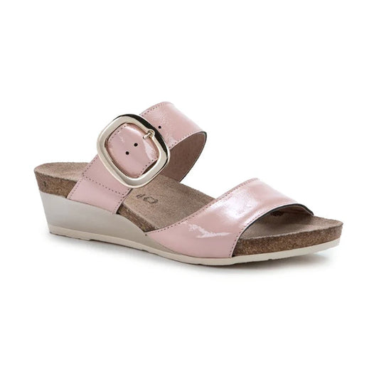 Naot Magic Slide Womens Shoes Rose Patent Leather